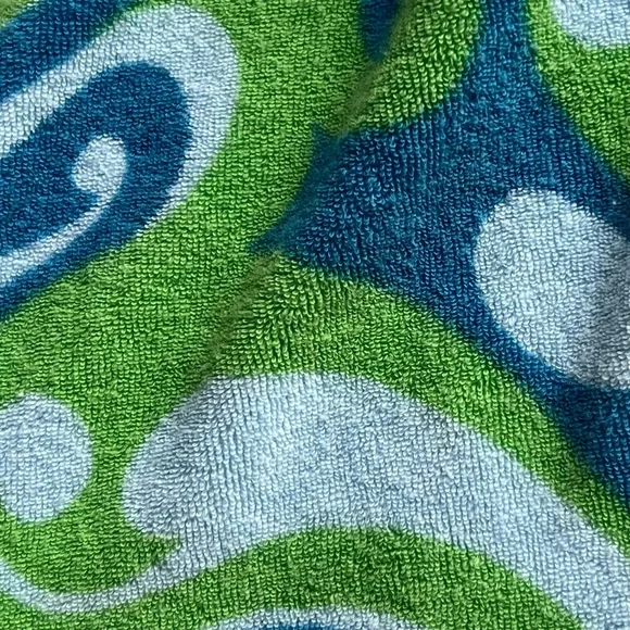 PINK Victoria's Secret Vintage Y2K Retro Hippie Paisley Terry Hoodie Sweatshirt - Picture 7 of 13